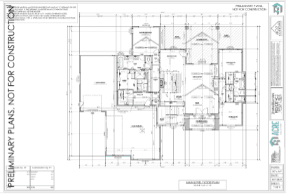 Floor Plans Above Grade Example